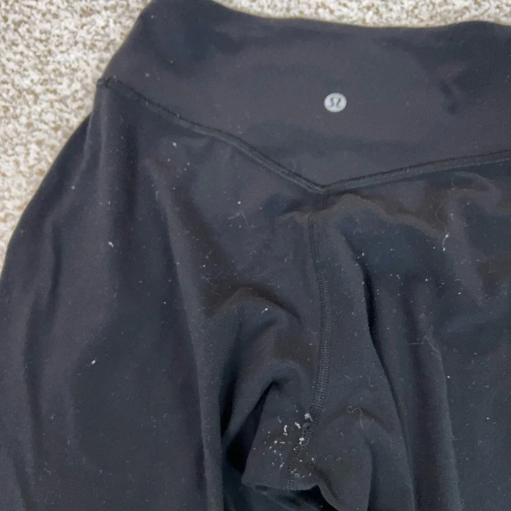 Lululemon Jogger Womens 4 Black Yoga Nulu Align High Rise Pockets Workout Gym